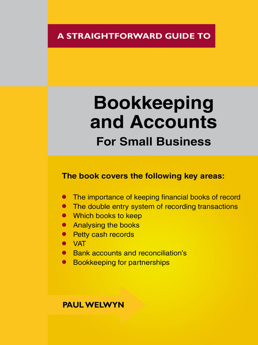 Cover image for Bookkeeping and Accounts for Small Business